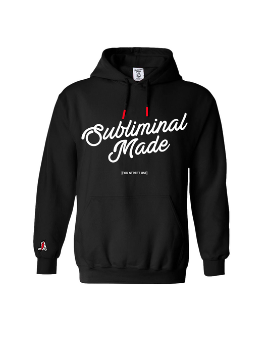 Subliminal Script Hoodie