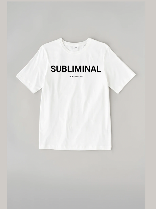 Subliminal Wordmark Box T-Shirt